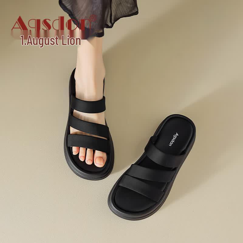 Agsdon Women s Cloud Slider Sandals 37