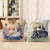 Anime Artoria Pendragon Cushion Cover Car Throw Pillow Case For Sofa Car Christmas Gift 40x40cm 45x45cm