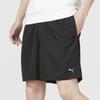 Puma Solid Color Loose Fit Five-Point Shorts Men Shorts Black 520772-01