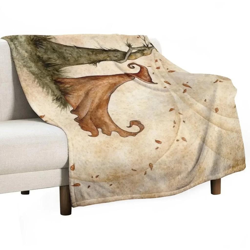 Autumn Blessing Throw Blanket Sofa Beach Flannel Warm Decorative Sofas Bed covers Blankets