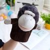 Original 25Cm Hand Puppet Soft Plush Toys Cute Elephant Lion Monkey Animal Stuffed Puppet Pretend Story Dolls Gift For Children