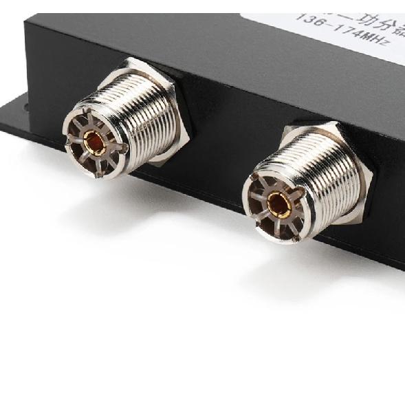 Matsutec MA-Splitter VHF splitter Two way VHF antenna power splitter 136-174MHz Power Divider Splitter for Radio Repeater Power