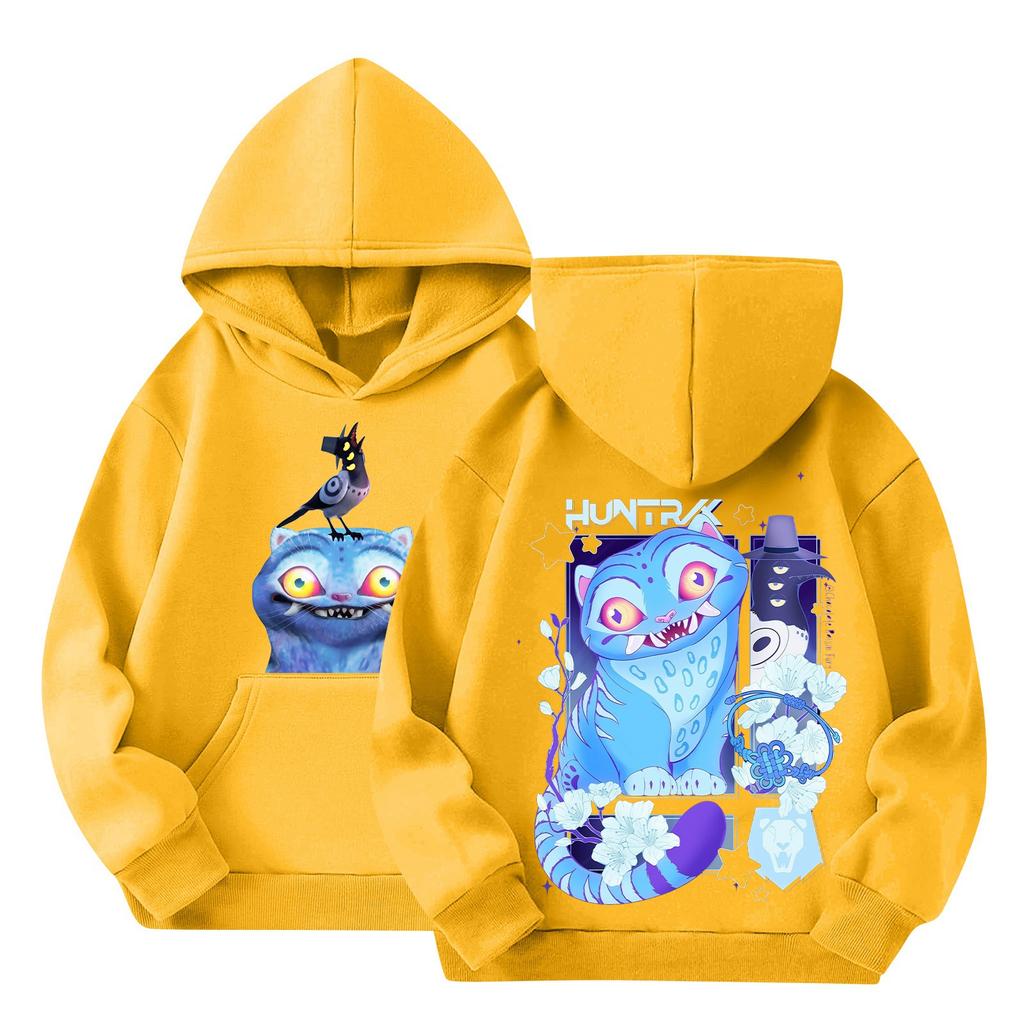 Women's Hooded Gradient Printed Long Sleeved Sweatshirt Loose Women's Sweatshirt Sweatshirt