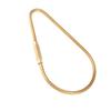 Brass Screw Lock Carabiner Clip Hook Keychain Key Ring DIY Gift (Drop)