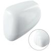 Left Rear View Mirror Cover For  Fit For Jazz 2009-2013 Auto Exterior Side Mirror Cap ABS Plastic White Glass