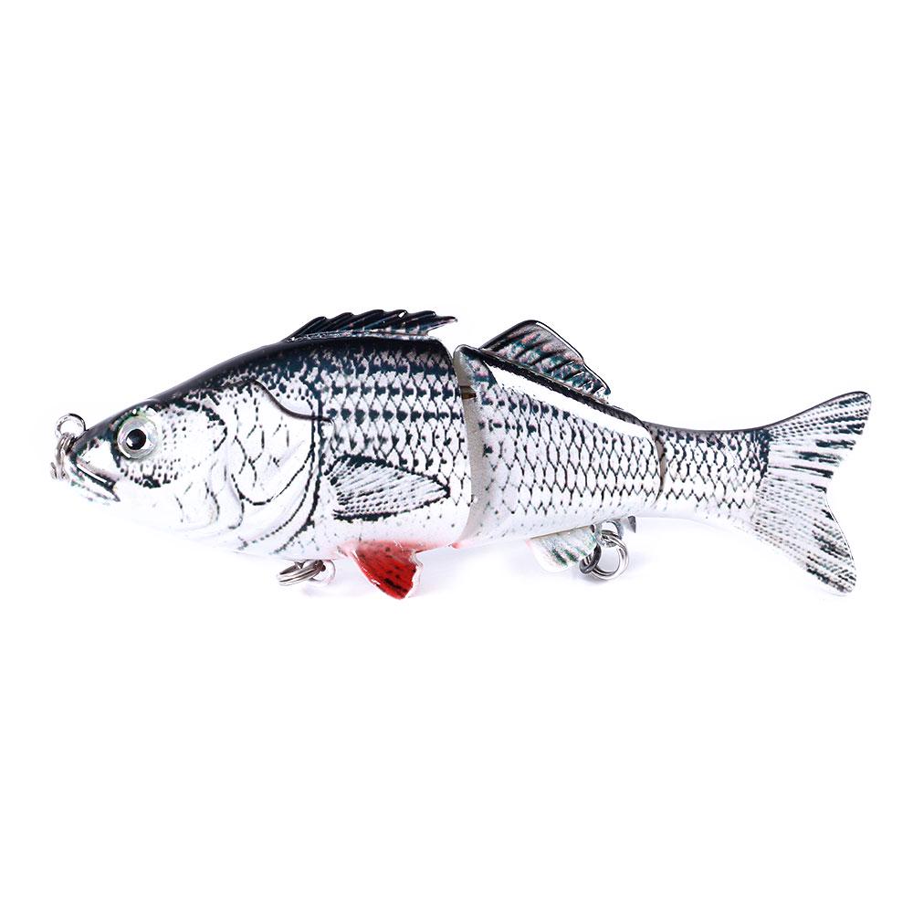 

HENGJIA, 1 шт., воблер, рыболовная приманка, бионическая окуня, щука, 3 сегмента, шарнирная приманка, 18 г, рыболовные снасти