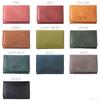 nafka Genuine Leather Mostro Leather Simple Compact Made in Japan [Nafka] Women's Tri-Fold [NFK-72008] (Light Green)