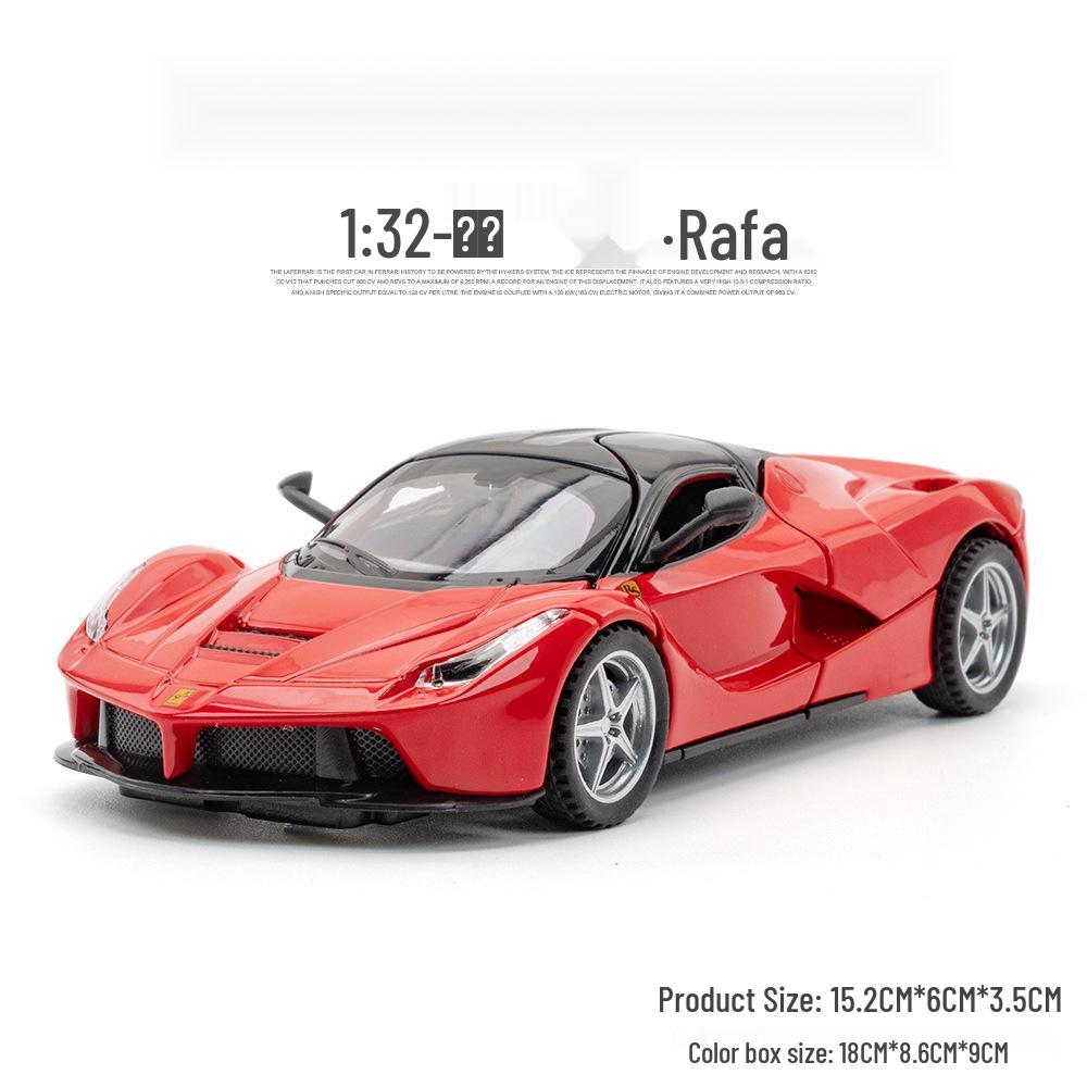 

Коллекционная модель спортивного автомобиля Jiaye LaFerrari в коробке - Издание Raphael, сплав