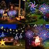 Outdoor Solar Fireworks Light 200 LEDs Solar Garden Lights Decorative Solar Lights for Garden Patio Lawn Christmas Decor Lamp