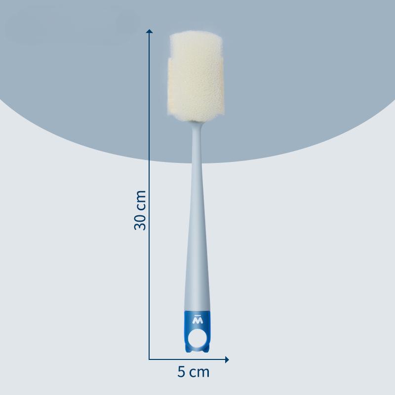 Houbičkový kartáč na poháry Kuchyňský čisticí nástroj Dlouhá rukojeť Sklenice na pití vína Láhev Sklenice Mytí Čisticí kartáč