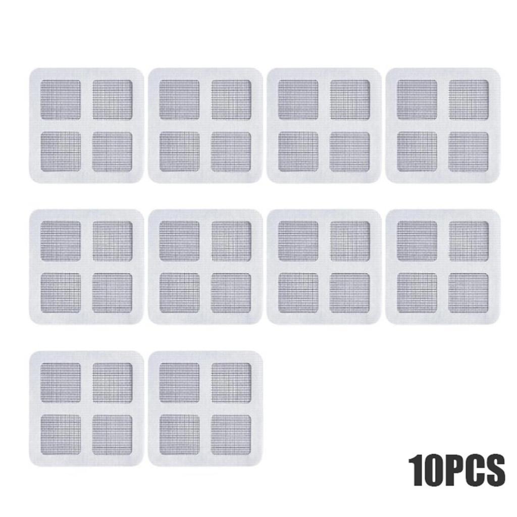 50/30/20/10 Pcs Disposable Hair Drain Stickers New Drain Mesh Strainer for Bathroom Laundry Bathtub Kitchen