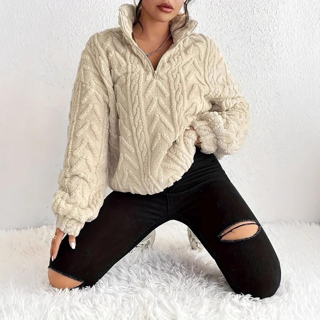 Women's Burgundy Cable Knit Turtleneck Sweater, Cozy Winter Pullover, Ribbed Cuff