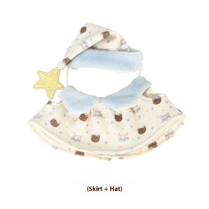 Joke Bears Clothes Cotton Doll Dress Clothes Cute Hat Headband Clothes Changing Accessories Toy Doll Accessories