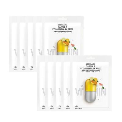 Capsule Vitamin Mask Pack 10 Sheets