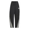 Climacool Woven Tracksuit Bottoms Fashion Quick-Dry Loose Fit Striped Casual Pants Women Bottoms Black KC1492