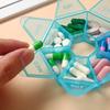 Premuim Mini 7 Grids Travel Weekly Portable Pill Case Box Organizer Tablet Holder Small Storage Container for Medicine Fish Oils
