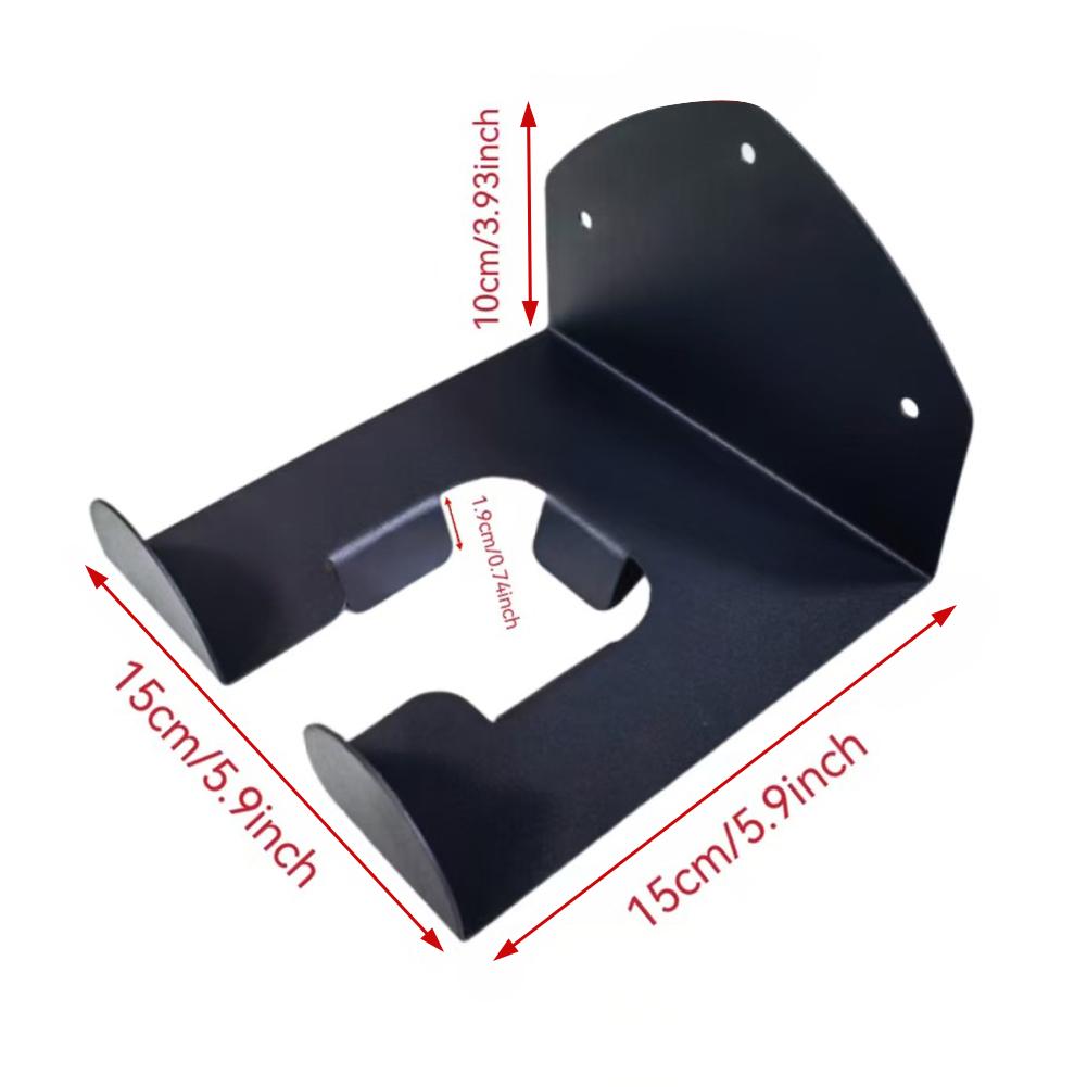 Space Saving Wall Hook For Push Lawn Mower Easy Installation Stable Weedeater Rack For Gardens Power Tool