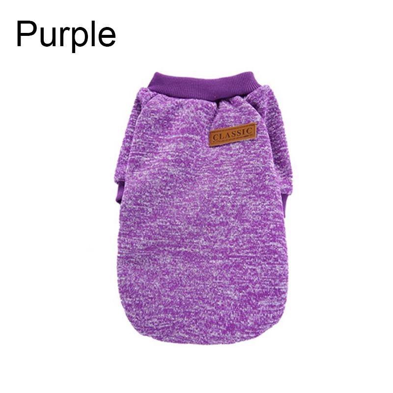 Puppy Cat Jacket Winter Warm Clothes for Small Dogs Coat Classic Pet Pullover Clothing Outfit Sweatshirts Casual Pet Costumes 5