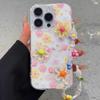 Single Layer Fresh Flowers for IPhone 16 Mobile Phone Case for IPhone 15/14/13 Cartoon 12 Personality 11promax