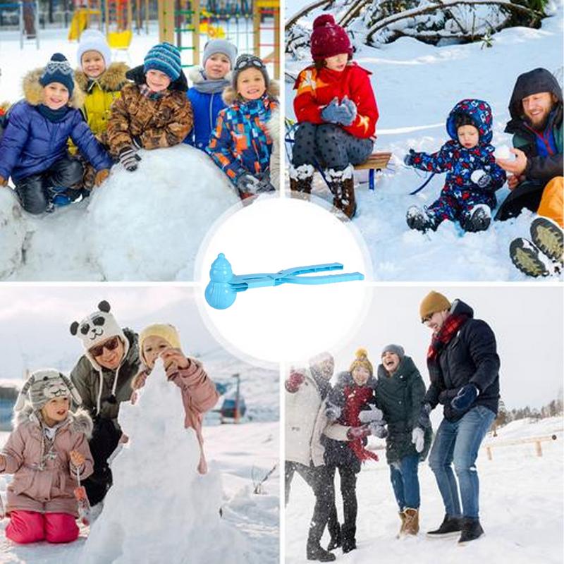 Christmas Bunny Dinosaur Snowman Rice Mold Snowball Maker Rice Ball Mold with Handle Winter Snow Toys Cute Animal Rice Shaper