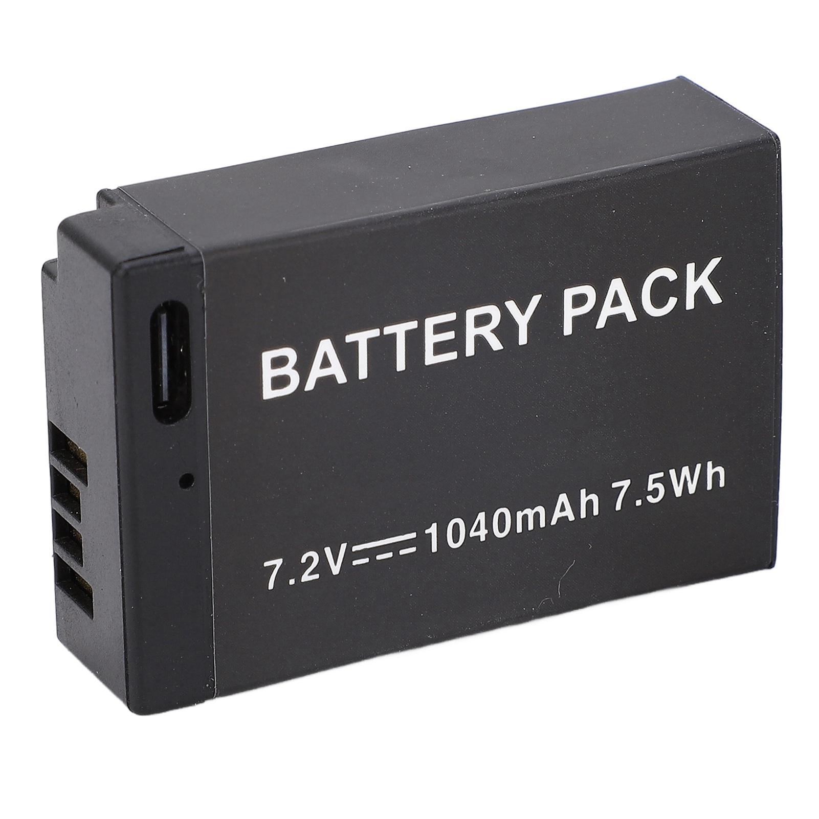 

Аккумулятор для камеры с интерфейсом типа C для EOSR50 RP R10 R8 T8i T7i T6i T6s SL2 SL3 M3 M5 M6 7,2 В