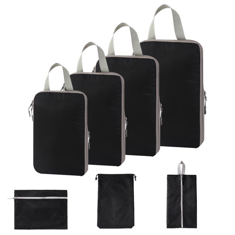 Waterproof Compression Travel & Home Clothing Storage Bag Set - Four Pieces