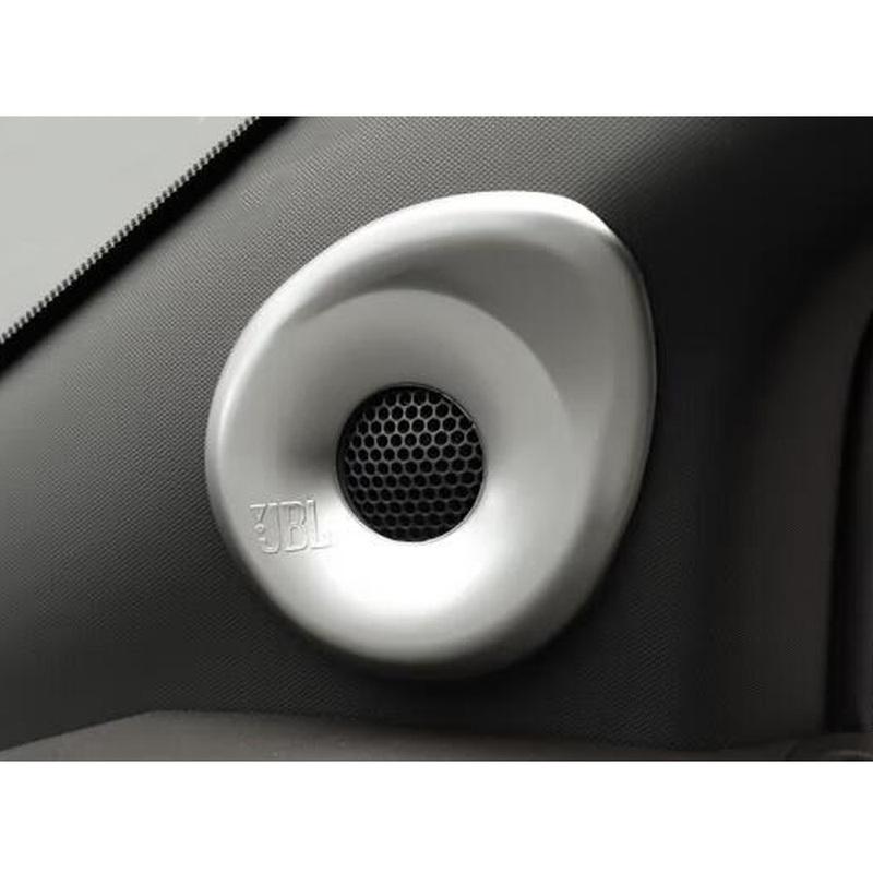 Car Interior Door Window A-Pillar Audio Speaker Ring Cover ABS Plastic Decoration Accessories For Toyota Sienna