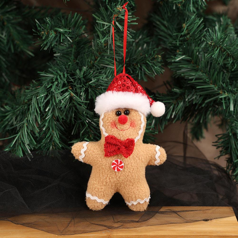 4 Stück Weihnachtsanhänger 18*13cm Kleine Weihnachtsanhänger Kreative Cartoon-Ornamente Weihnachtsbaumschmuck Für Festliche Anlässe