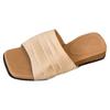 Wedge Heels Thick-soled One-shoulder Shoes Sandals Beach Shoes Flip-flops Casual Women's Shoes