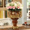 Height 50cm Retro Style Originality Vase Landing Large Size Flower Arrangement Luxurious Ornaments Home Furnishings Decorate
