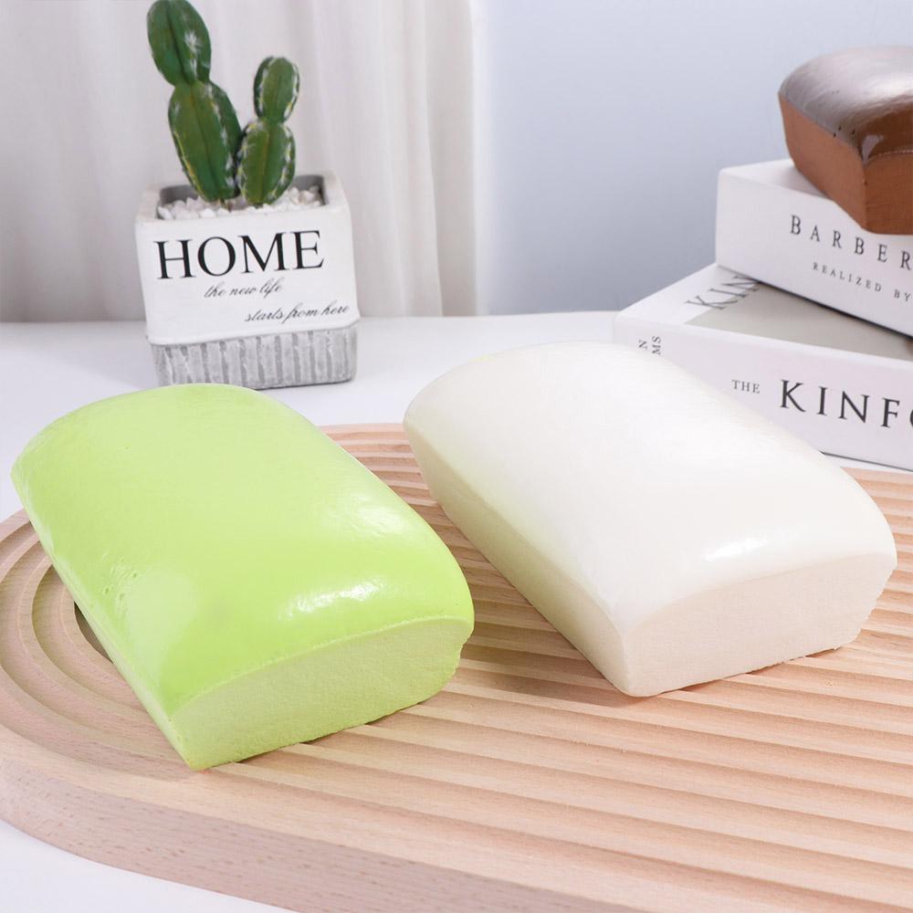 PU Bread Squeeze Toy Bread Food Pinch Music Toys Cute Cake Slow Rebound Toy  Kids Gift