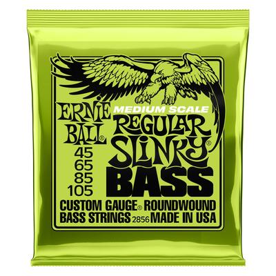 P02856 REGULAR SLINKY MEDIUM SCALE BASS STRINGS Medium Scale Bass Strings