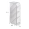 **Innovative Clear Slanted Pen Holder: Desktop Organizer for Students**