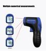 Digital LCD Laser Tachometer Handheld RPM REV Counter Precise Speed Meter Tool (Battery Not Include)