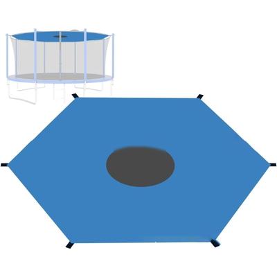 Copertura Tenda per Trampolino, Telo Pieghevole per Trampolino Copertura Ombreggiante per Trampolino, Copertura per Trampolino Protezione Solare