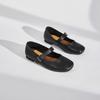 Late Evening Breeze Gentle Shoes Flat Single Shoes Female 2025 New Summer Mary Jane Shoes Fairy with Skirt Soft-soled Shoes