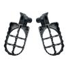 Motorcycle Gunmetal Black Foot Pegs for Yamaha WR250F 2001-2012 YZ125 1999-2013 Gas Gas Enducross EC 300 1999-2005