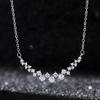 Gorgeous Bridal Wedding Necklace Brilliant Cubic Zirconia Delicate Female Necklaces for Party High Quality Trendy Jewelry