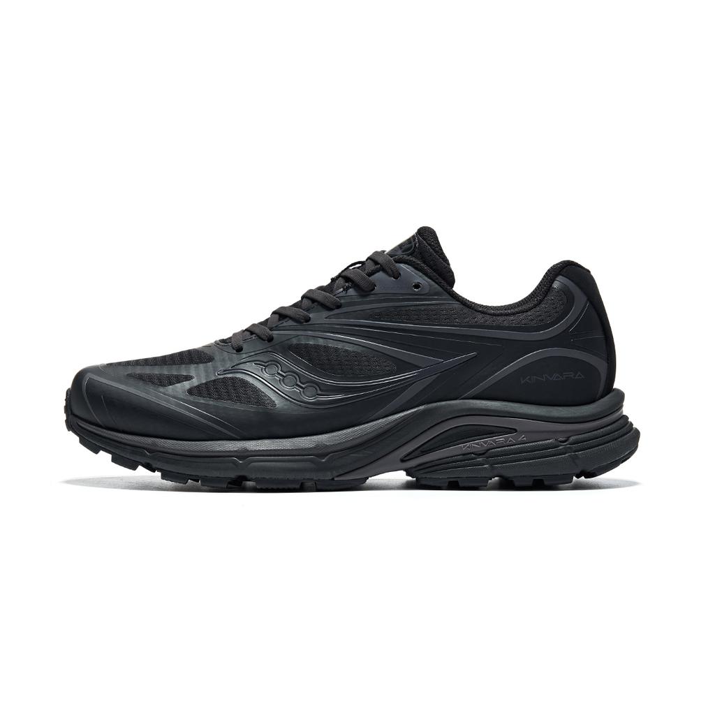 SAUCONY Kinvara 4 RE Casual Retro Mesh Durable Breathable Rebound Low-Top Running Shoes Unisex Sneaker Black S79051-1