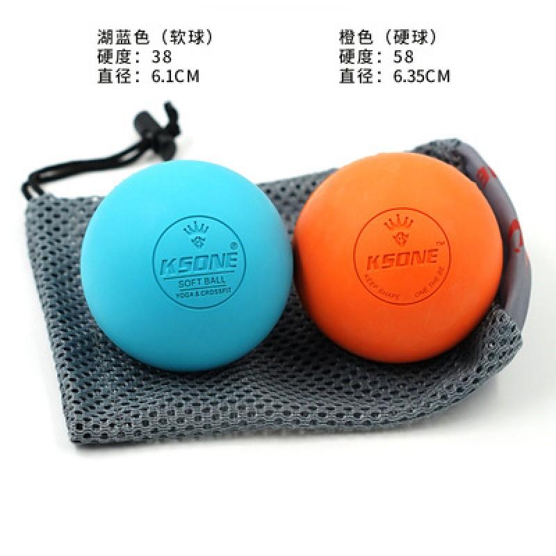 Dual-Density Foam Massage Ball Foot Arch Plantar Fascia Lower Back Relief - Yoga Fitness Recovery Tool