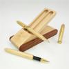 Maple Wood Fountain Pen Set with Ink Cartridges - 26 Da Ming Jian Business Gift, Custom Logo Available
