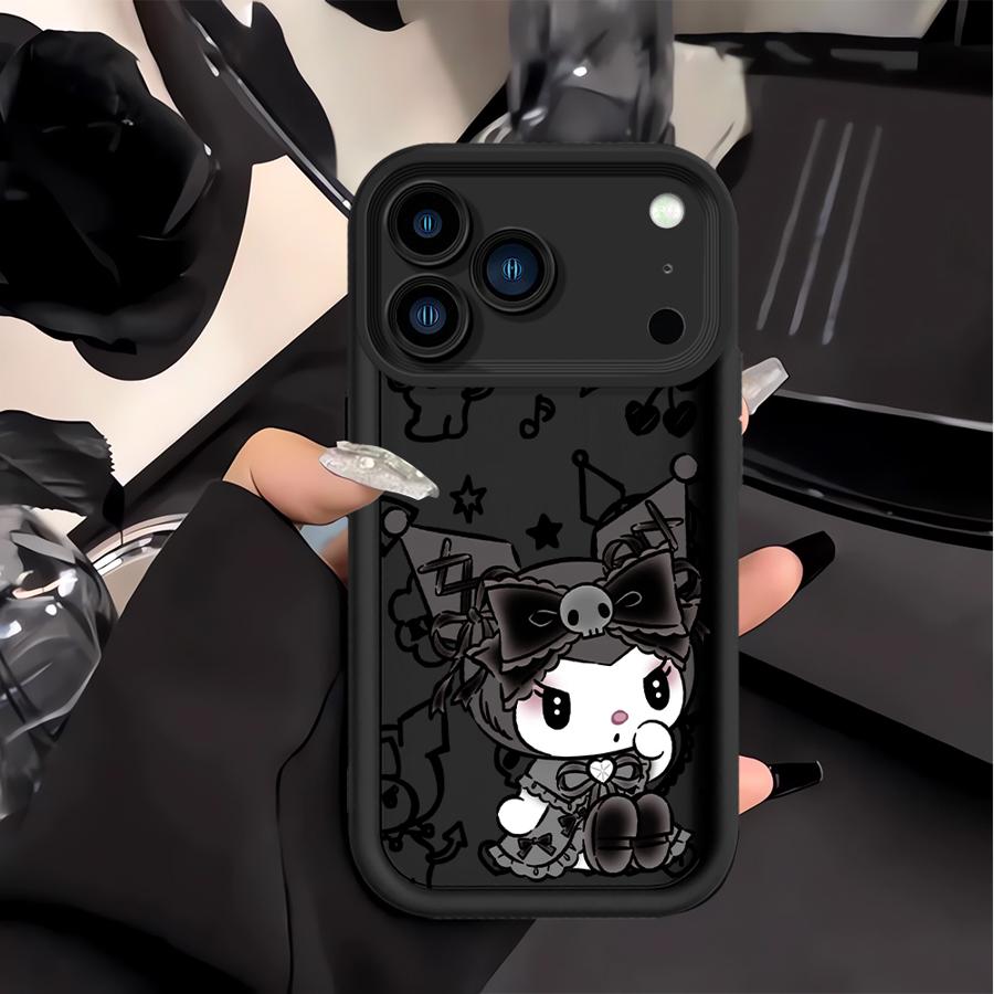 Phone Cover Case for Apple iPhone 17 Pro Max 14 Plus 12 Air XS 16 15 11 16e XR 13 Mini Sanrio Cool Kuromi