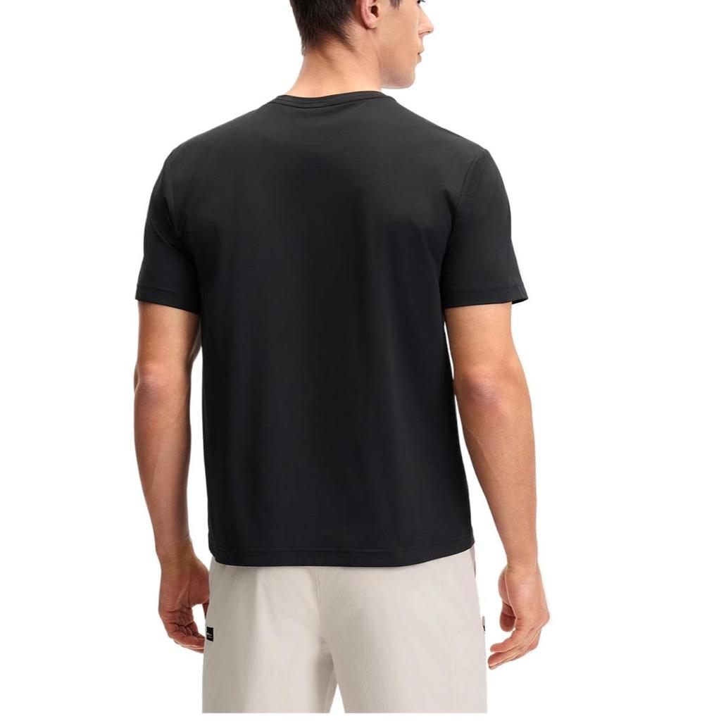 Fila Fitness Outdoor Series Simple Versatile Fashion Comfortable Short Sleeve T-Shirt Unisex Tops Black A51M521106F-BK