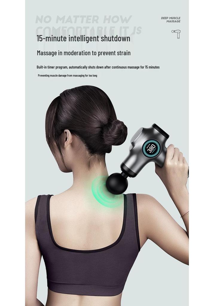 VTT Fascia Gun Electric Muscle Massager with Long Battery Life - Ideal Business Gift and Souvenir Massage Device Set