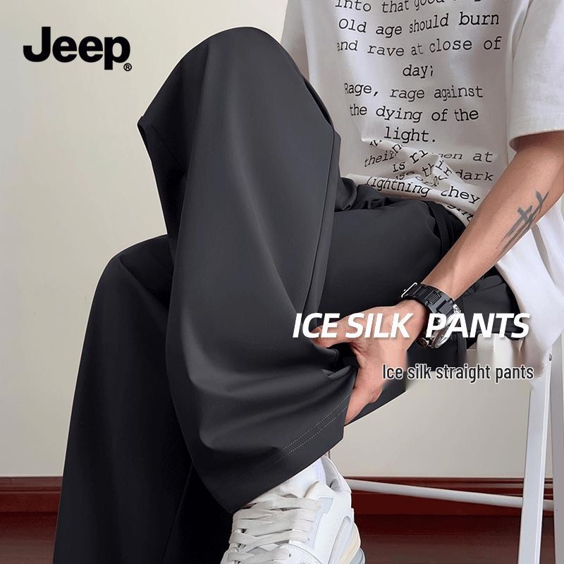 JEEP Men s Breathable Lightweight Quick-Dry Casual Trousers M