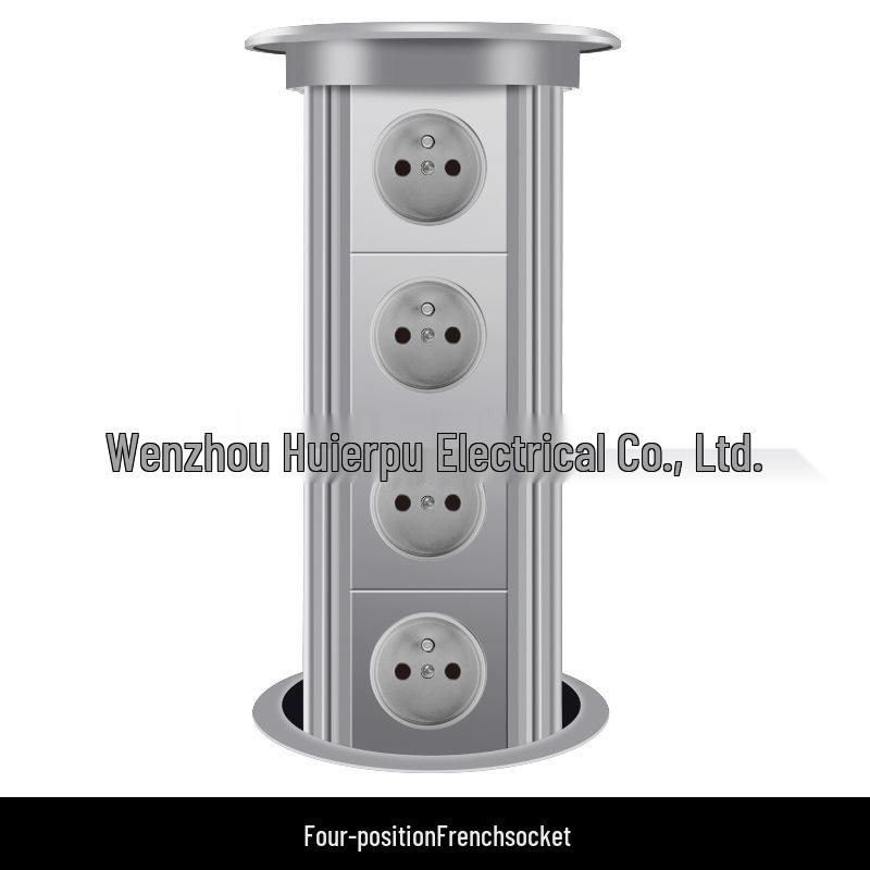 SJ Automatic Pop-Up Kitchen Island Power Socket