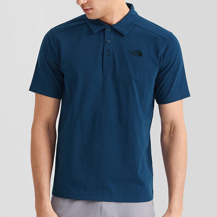 The North Face Polo Shirt Men's Blue NF0A5B46-N4L