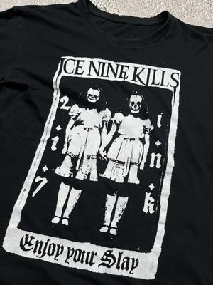 Ice Nine Kills Horror Metal Band T-Shirt Schwarz Kurzarm