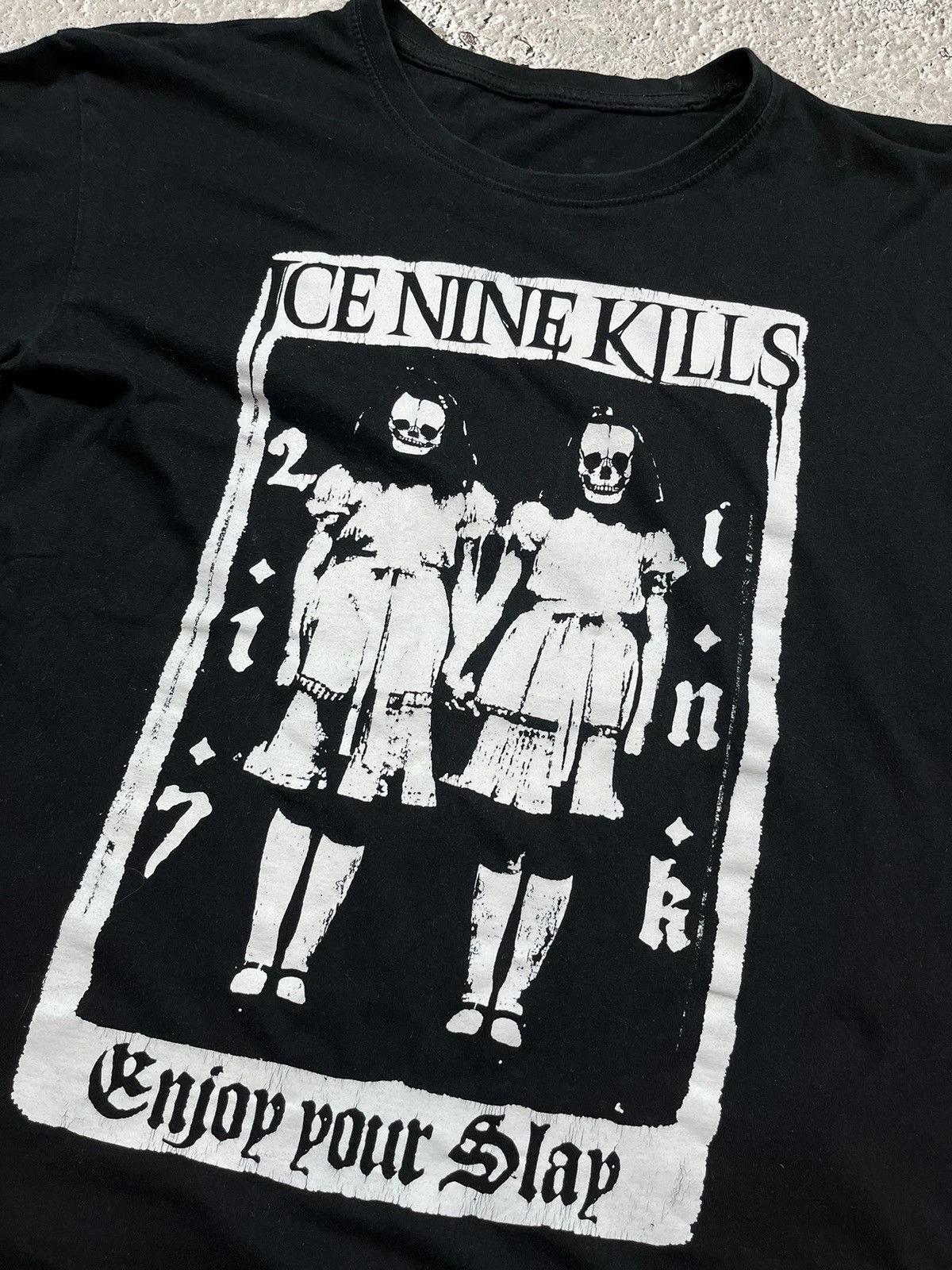 Ice Nine Kills horror metal band t shirt black short sleeve tee 3XL