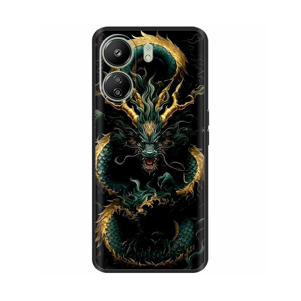 Case For Xiaomi Redmi 13C 4G Case Phone Cover Cool Sweet Soft Smooth Liquid Silicone Back Cover For Redmi 13 C Redmi13C Fundas